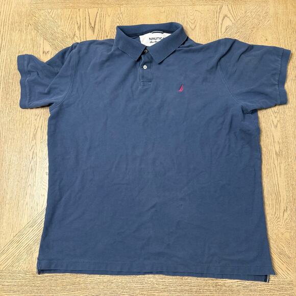 Nautica True Deck Shirt Polo Blue  XXL‎ 2X - Picture 1 of 7